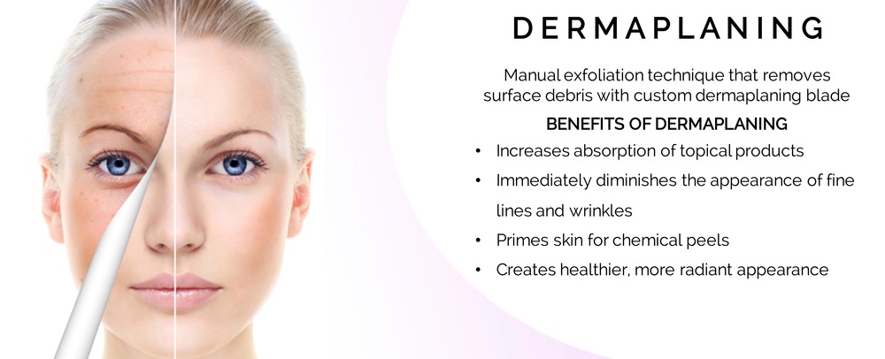 Dermaplaning Benefits available at Beauty Bar Medispa